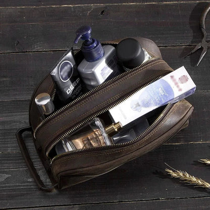 Trousse de Toilette Homme Cuir｜La Casa Du Cuir