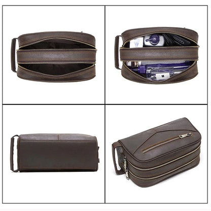 Trousse de Toilette Homme Luxe｜La Casa Du Cuir