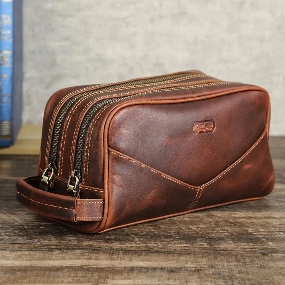 Trousse de Toilette Homme Luxe｜La Casa Du Cuir