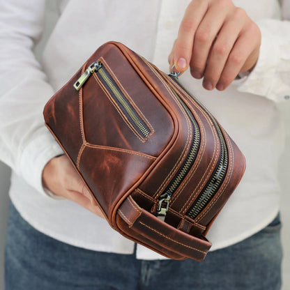 Trousse de Toilette Homme Luxe｜La Casa Du Cuir