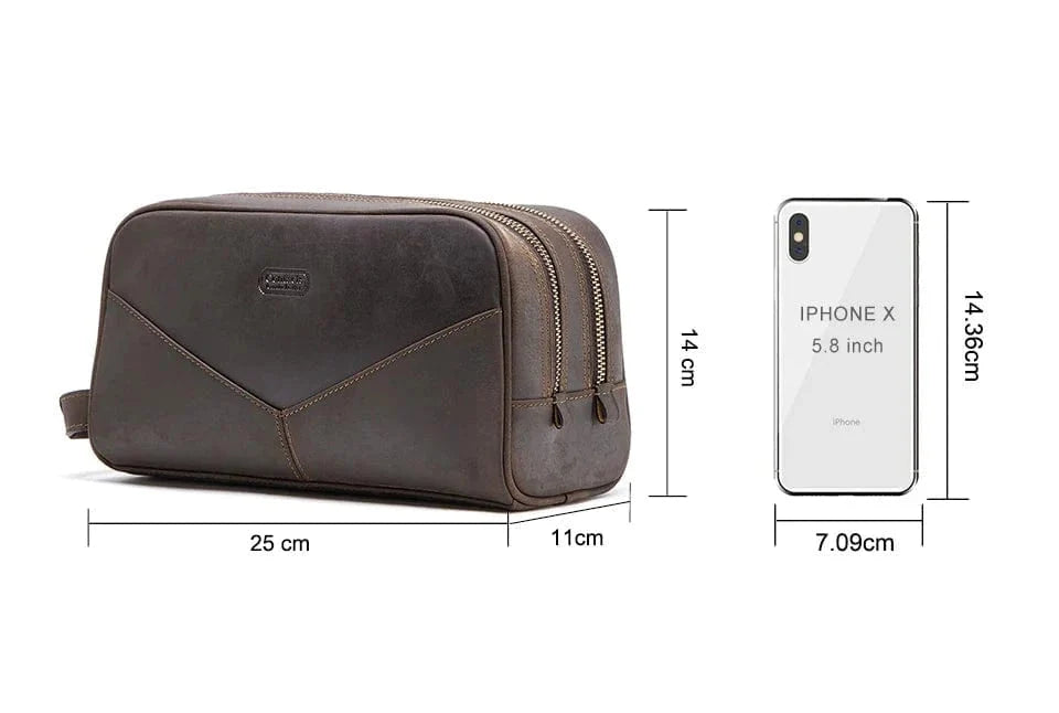 Trousse de Toilette Homme Luxe｜La Casa Du Cuir