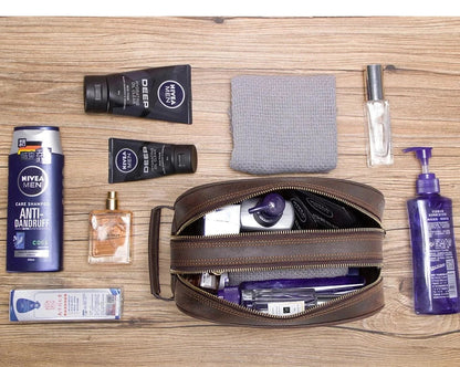 Trousse de Toilette Homme Luxe｜La Casa Du Cuir