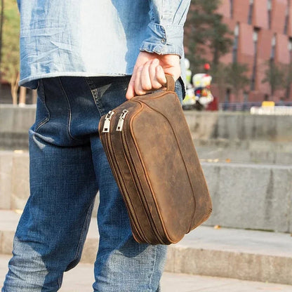 Trousse de Toilette Homme Originale｜La Casa Du Cuir