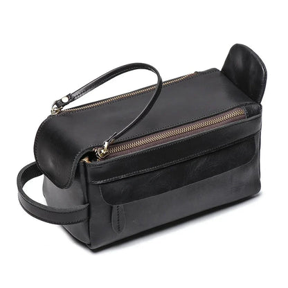 Trousse Toilette en Cuir pour Homme｜La Casa Du Cuir Noir