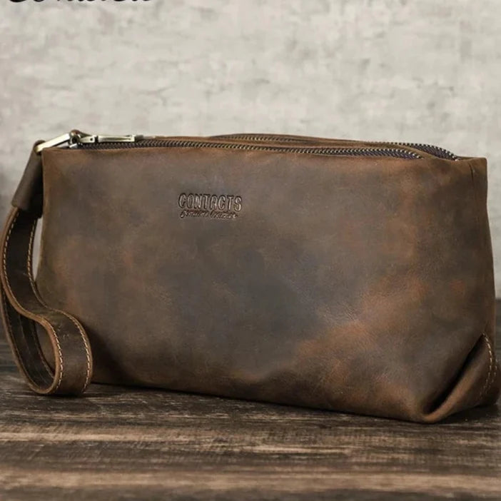 Trousse Toilette Homme｜La Casa Du Cuir Café