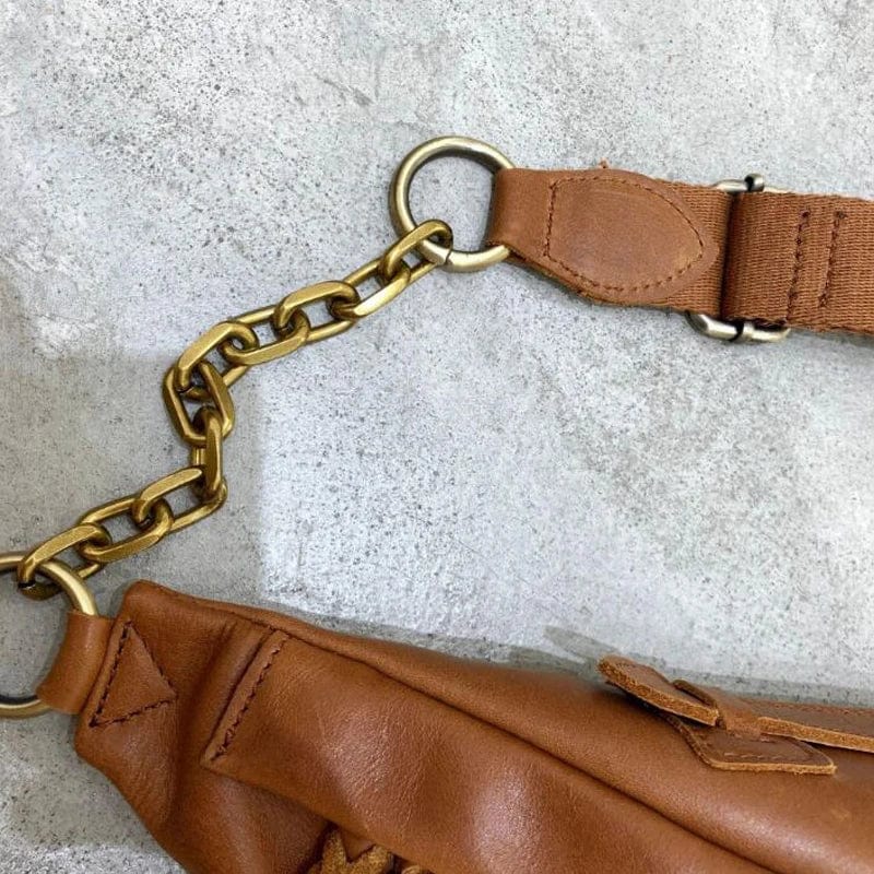 Sac Banane Cuir Marron Femme | La Casa du Cuir Marron / Cuir Véritable Sacs banane