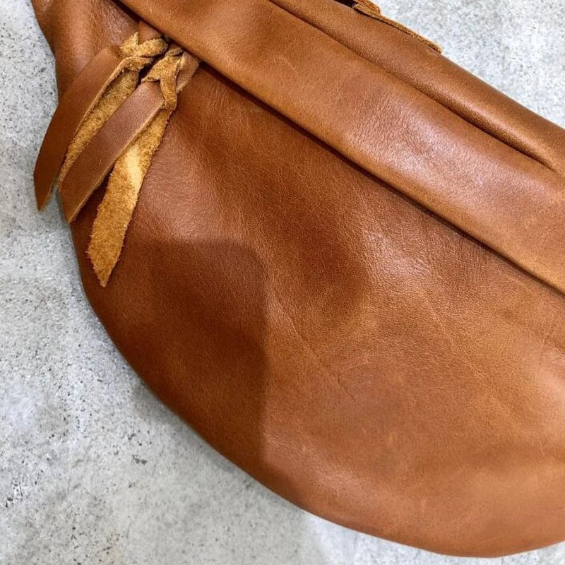 Sac Banane Cuir Marron Femme | La Casa du Cuir Marron / Cuir Véritable Sacs banane