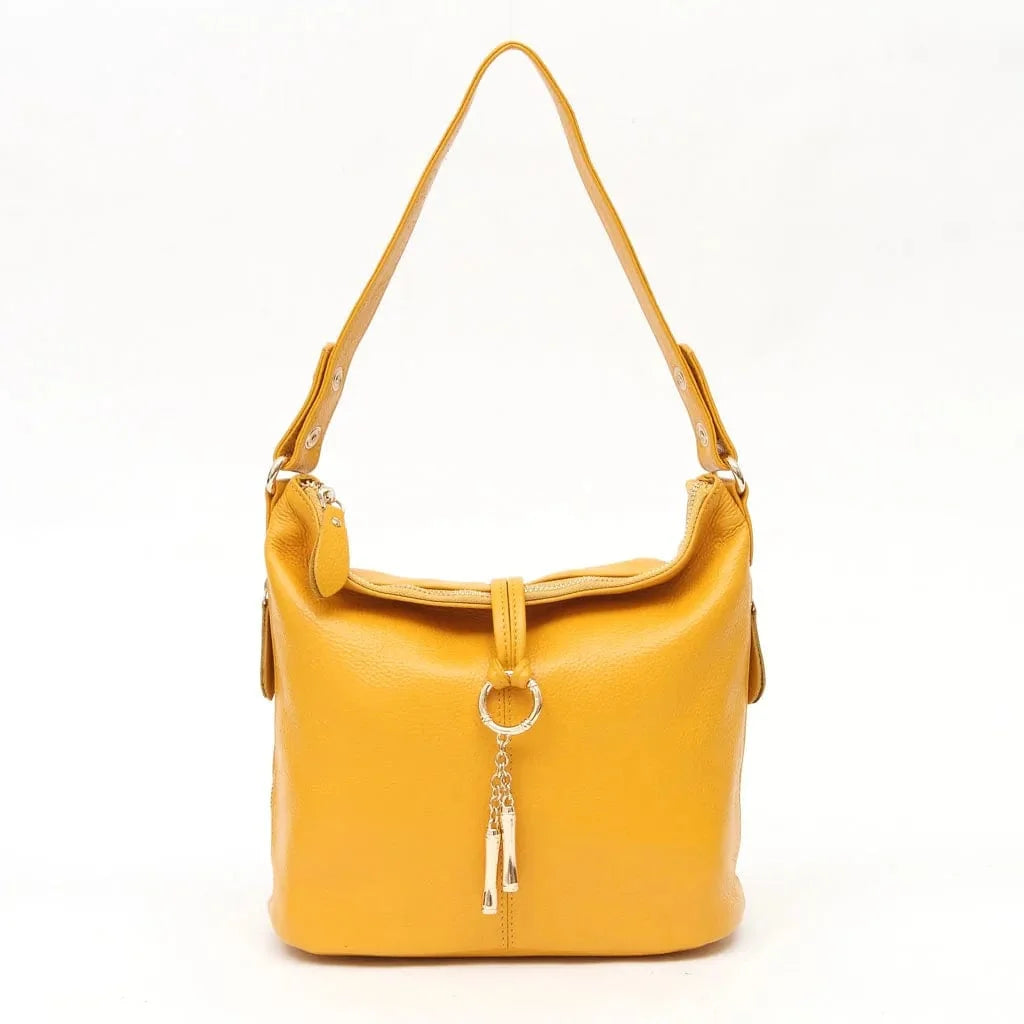 Sac Besace en Cuir pour Femme | La Casa du Cuir Jaune / Cuir sac à main